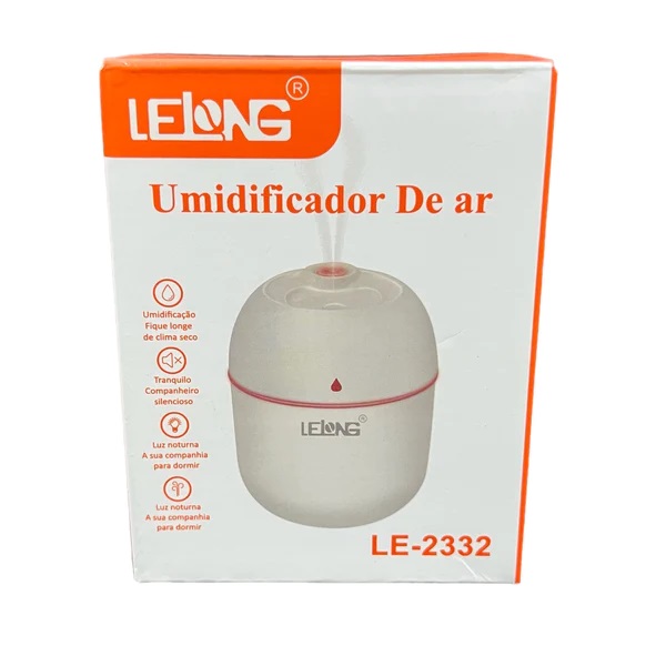  - Umidificador - SILENCIOSO - unidade    Cod. LE-2332 UMIDIFICADOR DE AR
